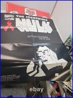Marvel Comic Book Promo Posters Lot