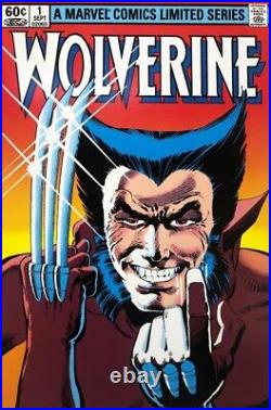 Marvel Comic Group Wolverine # 1 Framed & Matted Comic Book Poster Art