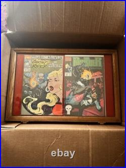 Marvel Comics Framed Poster Ghost Rider Cable Punisher Comic Books 1991