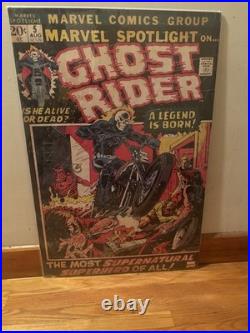 Marvel Comics Presents Ghost Rider Poster In Sealed Plastic Wrap vintage edition