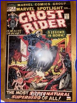 Marvel Comics Presents Ghost Rider Poster In Sealed Plastic Wrap vintage edition