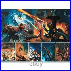 Marvel Comics Secret War Limited Edition Art Canvas Numbered Marvel Comics Secret War Limited Edition Art Canvas Numbered