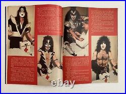 Marvel Comics Super Special #1 1977 KISS History Mag With Poster (Blood INK)