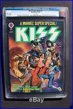 Marvel Comics Super Special #5 with POSTER Scarcer 2nd KISS 12/1978 CGC NMMT 9.8
