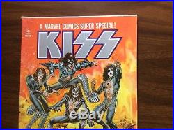 Marvel Comics Super Special Kiss #1 (1977) 1st Print with poster