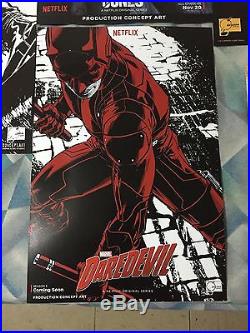 Marvel Daredevil Jessica Jones Luke Cage Iron Fist Defenders NYCC SDCC Poster