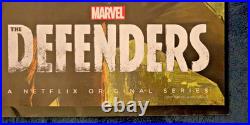 Marvel Defenders Netflix Exclusive SDCC 2017 promo Poster Rare Daredevil