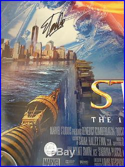 Marvel Dr. Strange 27 x 40 DS Movie Poster Original Signed By Stan Lee WithCOA