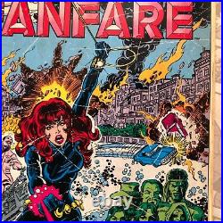 Marvel Fanfare Color 8x11 Glossy Vintage Promo Picture/Poster RARE
