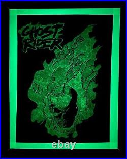 Marvel Ghost Rider Glow in the Dark custom made frame
