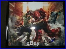 Marvel Hulkbuster Poster Signed by Stan Lee
