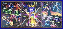 Marvel INFINITY GAUNTLET ACT I, II, III SDCC 2018 Posters Auto Crystal Grazian