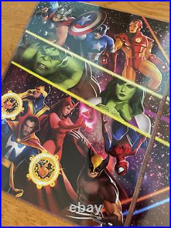 Marvel INFINITY GAUNTLET ACT I, II, III SDCC 2018 Posters Auto Crystal Grazian