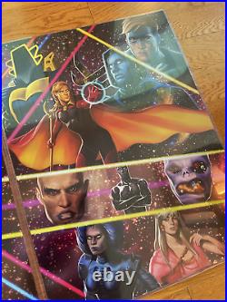 Marvel INFINITY GAUNTLET ACT I, II, III SDCC 2018 Posters Auto Crystal Grazian