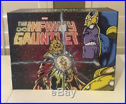 Marvel Infinity Gauntlet Box Set! Includes RARE poster! Hardcover, HC