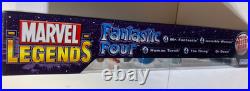 Marvel Legends Fantastic Four 4 Box set & Poster Book ToyBiz Dr. Doom 2004
