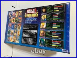 Marvel Legends Fantastic Four 4 Box set & Poster Book ToyBiz Dr. Doom 2004