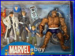 Marvel Legends Fantastic Four 4 Box set & Poster Book ToyBiz Dr. Doom 2004