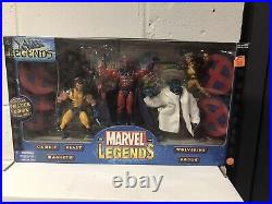 Marvel Legends X-Men Legends 5 Figures & Poster Book (ToyBiz, 2003)NIB