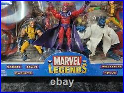 Marvel Legends X-Men Legends 5 Figures & Poster Book (ToyBiz, 2003)NIB lb-11