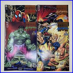 Marvel Masterpieces Collection Poster Books #1-4 Joe Jusko Signed Ltd Ed
