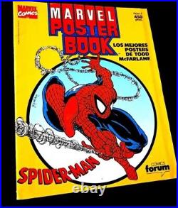 Marvel Poster Book 1 1991 the Amazing Spiderman Todd McFarlane 1991 Spanish