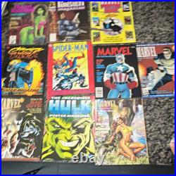 Marvel Poster(s) Special Issue Lot 1992 Spider-Man Punisher Hulk Ghost Rider #1