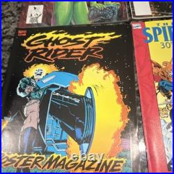 Marvel Poster(s) Special Issue Lot 1992 Spider-Man Punisher Hulk Ghost Rider #1