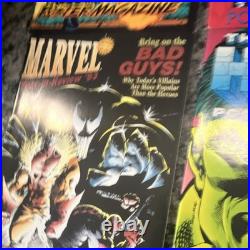 Marvel Poster(s) Special Issue Lot 1992 Spider-Man Punisher Hulk Ghost Rider #1