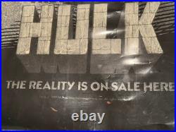 Marvel Production Sample Poster Art 1991 Incredible Hulk Big Stupid Myth Comic