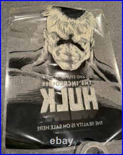Marvel Production Sample Poster Art 1991 Incredible Hulk Big Stupid Myth Comic