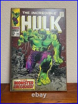 Marvel Replica Vintage Comic Cover on MDF