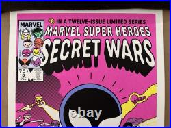 Marvel Secret Wars #8 Poster 100% Soft Truck Torrence Dayglow Variant #/100