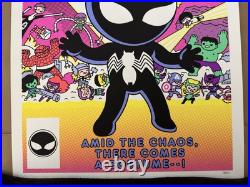 Marvel Secret Wars #8 Poster 100% Soft Truck Torrence Dayglow Variant #/100