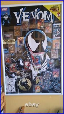 Marvel Spider-Man Venom Carnage Framed Poster Large Comic Book Wall Art