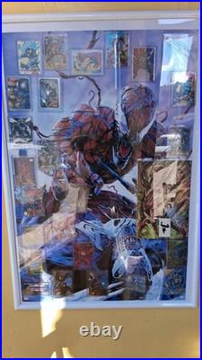 Marvel Spider-Man Venom Carnage Framed Poster Large Comic Book Wall Art