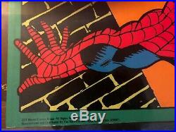 Marvel Spiderman 1971 The Third Eye Inc. Black Light Poster #4016