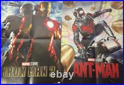 Marvel Studios Art Book & Poster Lot (Chinese/Japanese) 3 Books