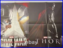 Marvel Studios Art Book & Poster Lot (Chinese/Japanese) 3 Books