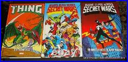 Marvel Super Heroes Secret Wars Battleworld Box Set 11 HB Books+Poster