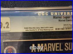 Marvel Super Special #5 CGC 9.2 POSTER KISS Comics Magazine 1978 GENE PAUL ACE