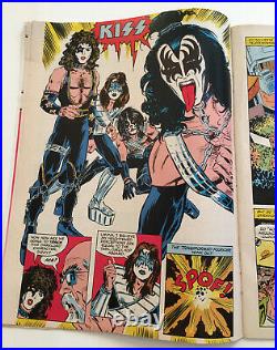 Marvel Super Special #5 KISS (1978) With Poster Marvel Magazine