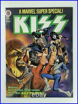 Marvel Super Special #5 KISS High Grade 8.5 Complete With Poster (1978)