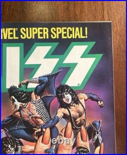 Marvel Super Special #5 With POSTER 2nd Solo KISS Comics! BEAUTIFUL BOOK MINT