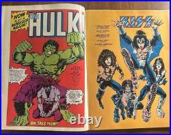 Marvel Super Special #5 With POSTER 2nd Solo KISS Comics! BEAUTIFUL BOOK MINT