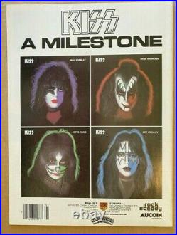 Marvel Super Special Vol. 1 5 KISS 1978 mint 9.5 Gene Simmons Aucoin mego poster