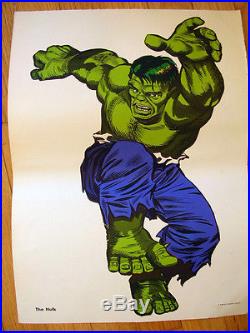 Marvel SuperHero Posters Set of 8 1966 Rare NIP! MMMS