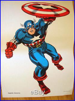Marvel SuperHero Posters Set of 8 1966 Rare NIP! MMMS! Price Reduced Last One