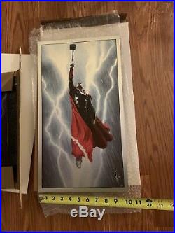 Marvel Thor The Dark World Limited Edition Metal Variant Print And Silver Foil