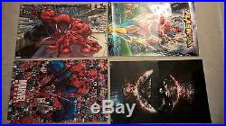 Marvel dc comics 44 LAMINATED poster lot xmen 44 avengers superman spiderman jla
